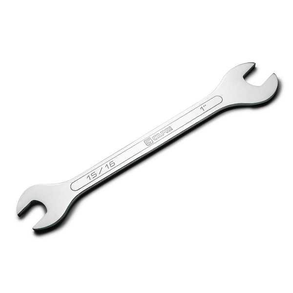 15/16 in. x 1 in. Super-Thin Open End Wrench, SAE